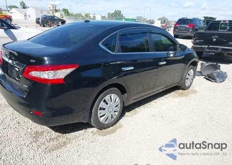 2013 Nissan Sentra Sv из США, поврежденный, VIN 3N1AB7AP1DL693840